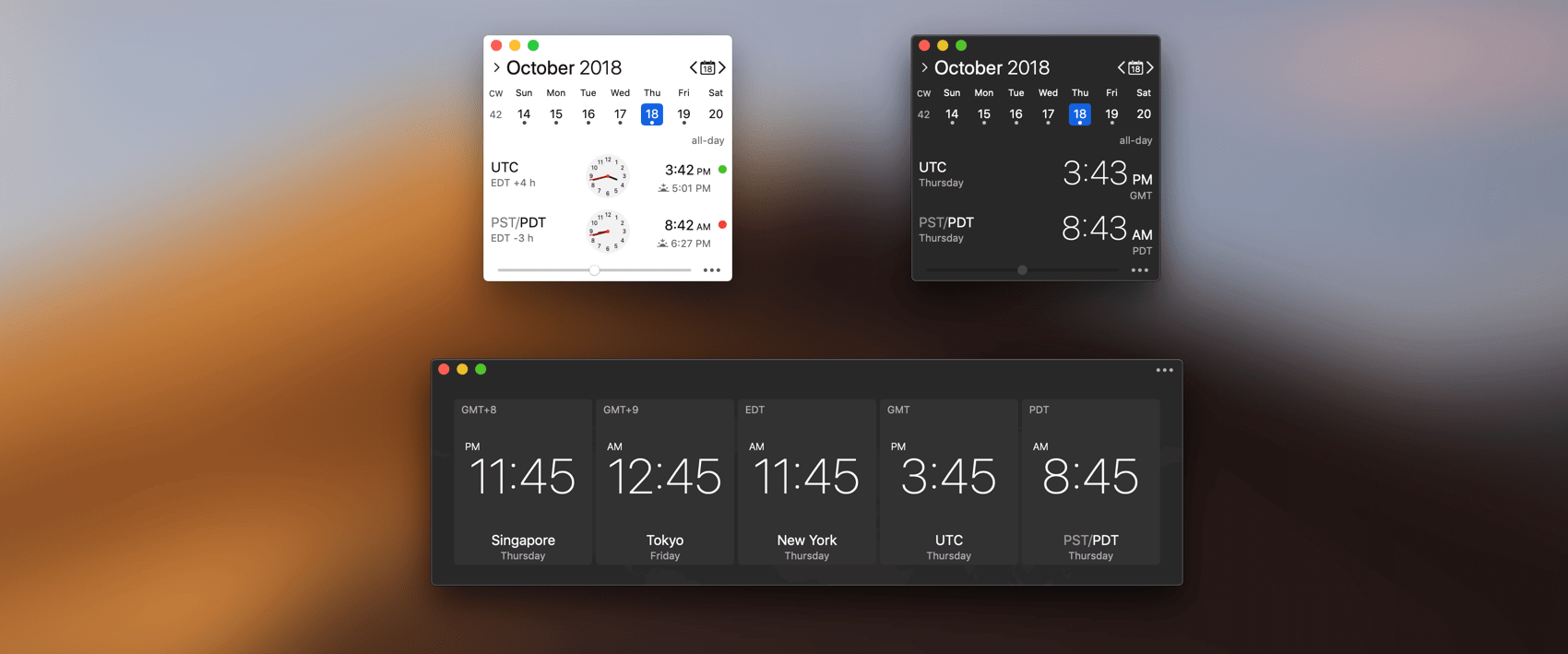 Seense The Clock For MacOS